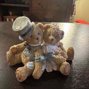 Cherished Teddies Robbie and Rachael “Love Bears all Things” figurine